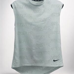 Nike Dri-FIT Silver Perforated Top